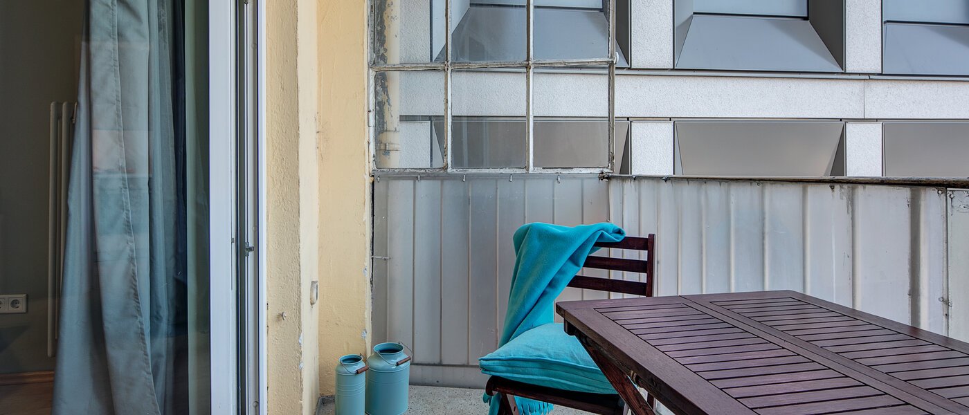 apartamento München Gärtnerplatzviertel 03 balcón 7140