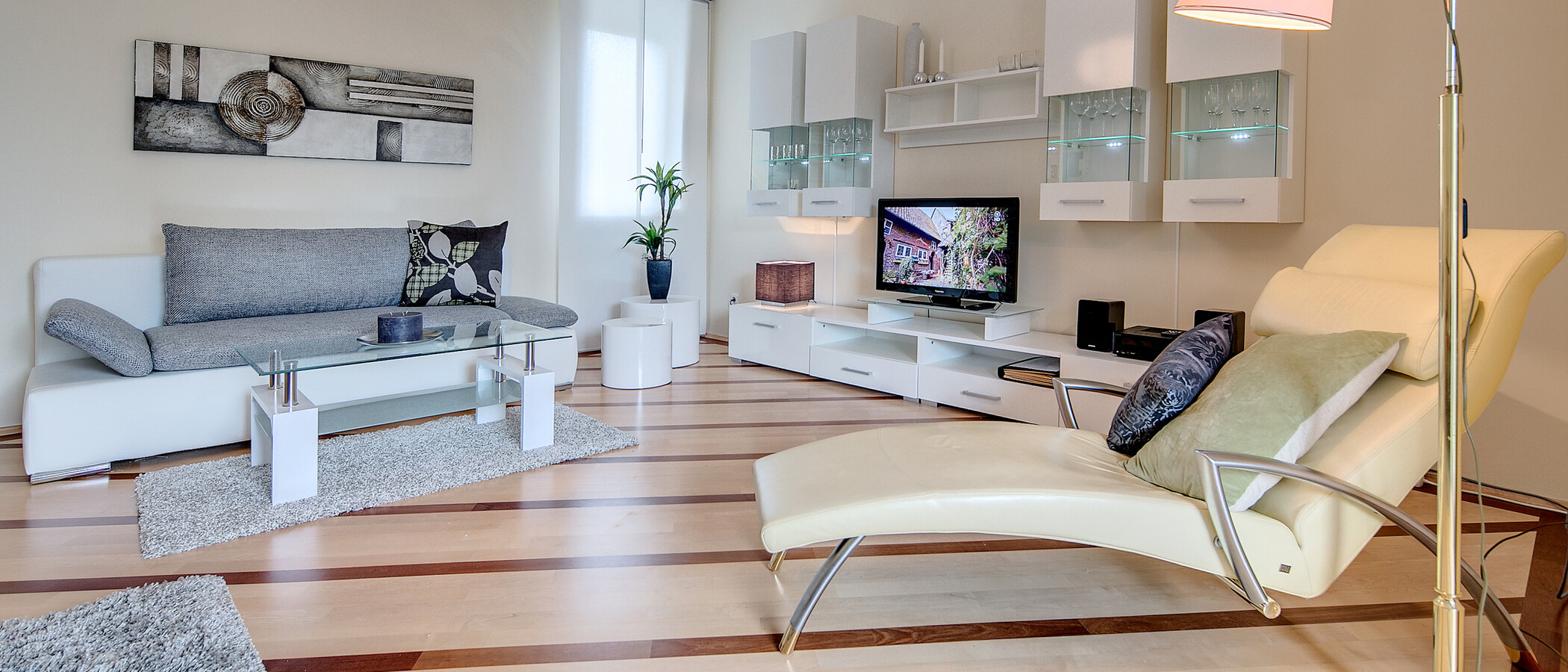 apartamento München Arabellapark 02 salón 7141