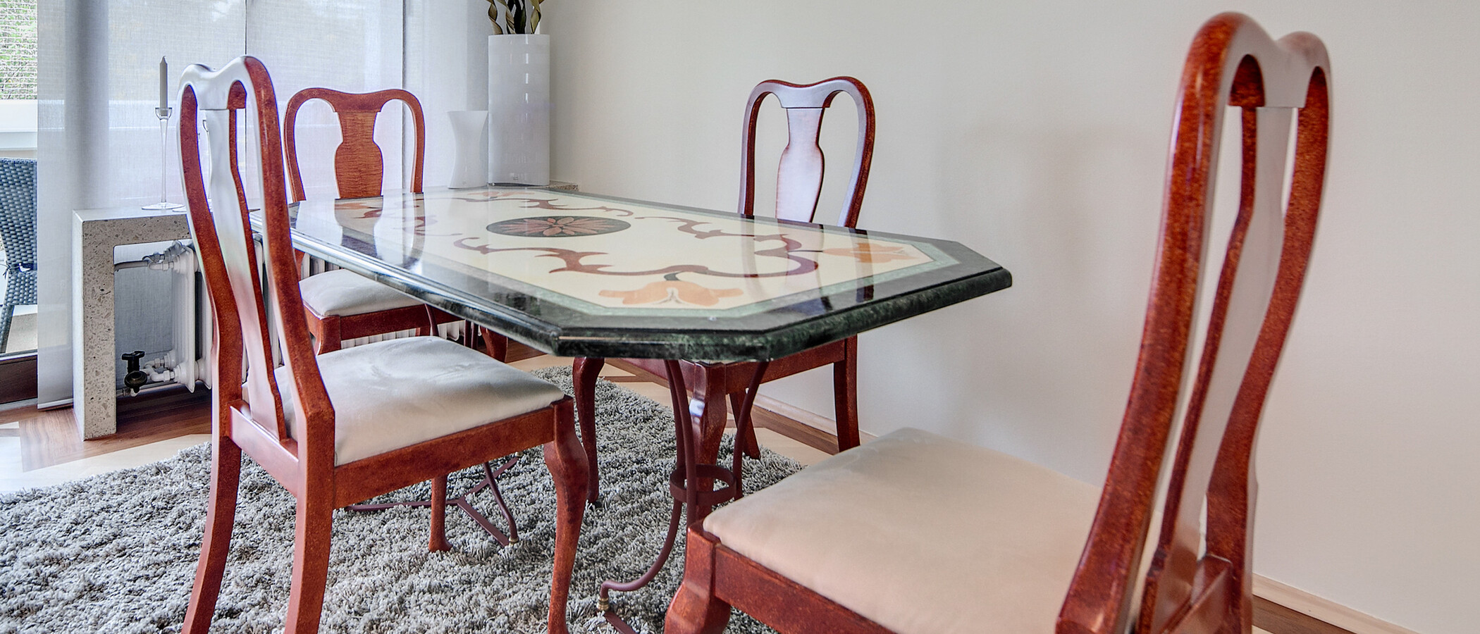 apartamento München Arabellapark 04 salón 7141