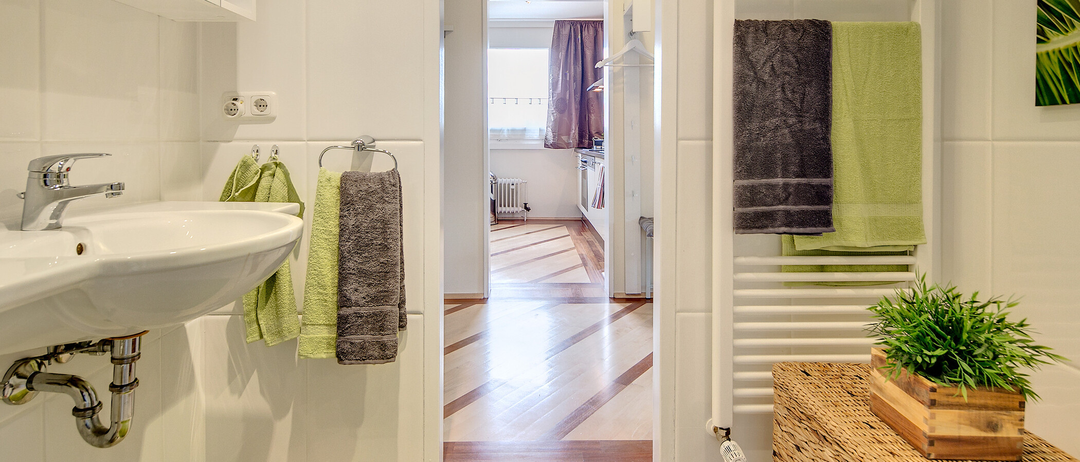apartamento München Arabellapark 03 baño 7141