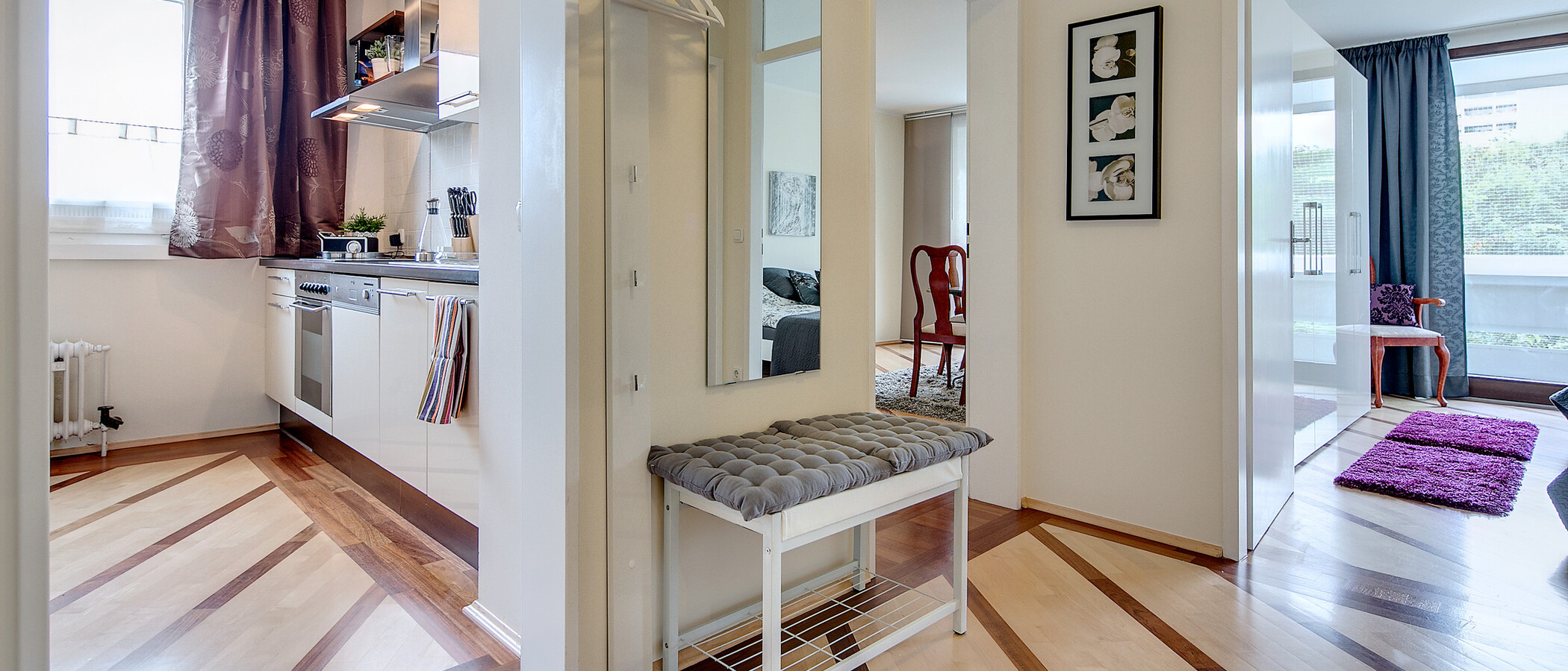 apartamento München Arabellapark 01 pasillo 7141