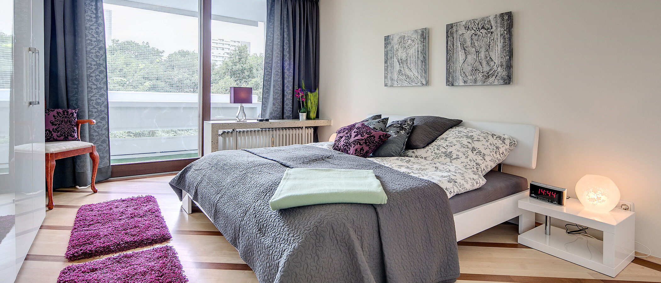 apartamento München Arabellapark 01 dormitorio 7141