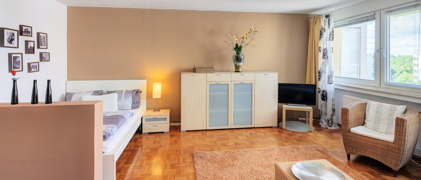 apartamento München Ramersdorf 04 zona de día  7154