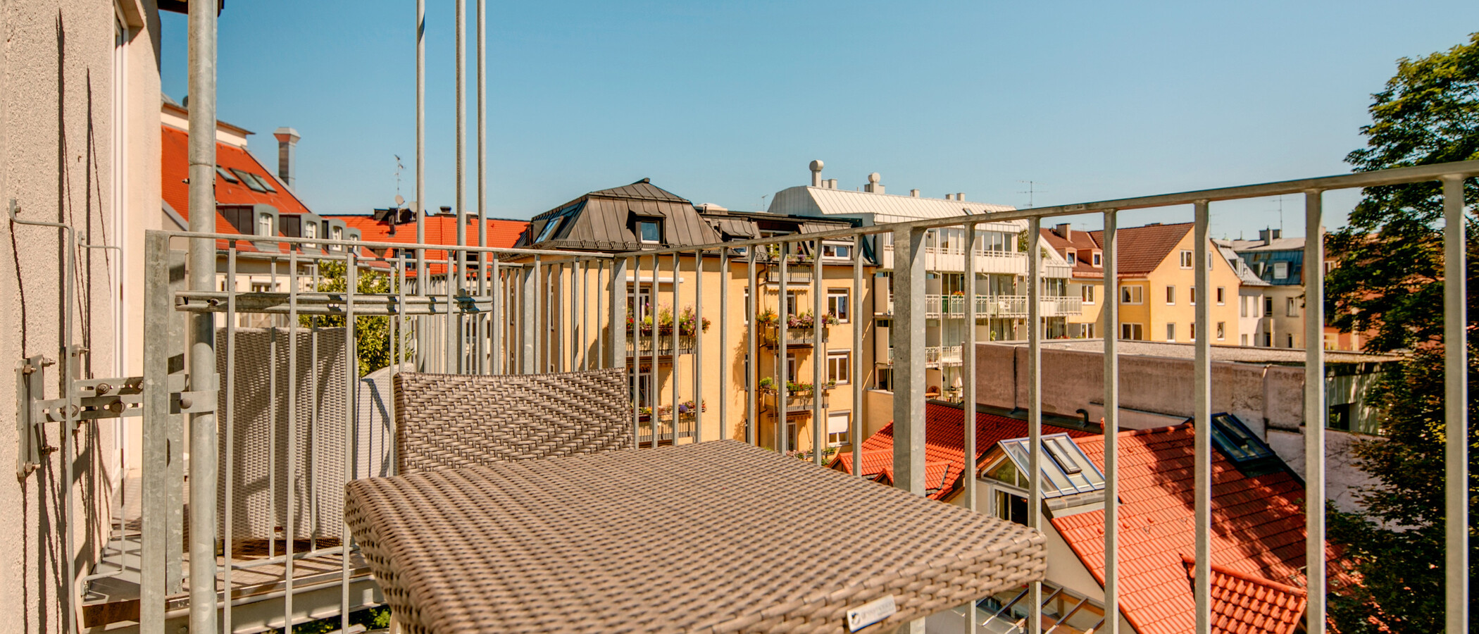 apartamento München Isarvorstadt 01 balcón 7155