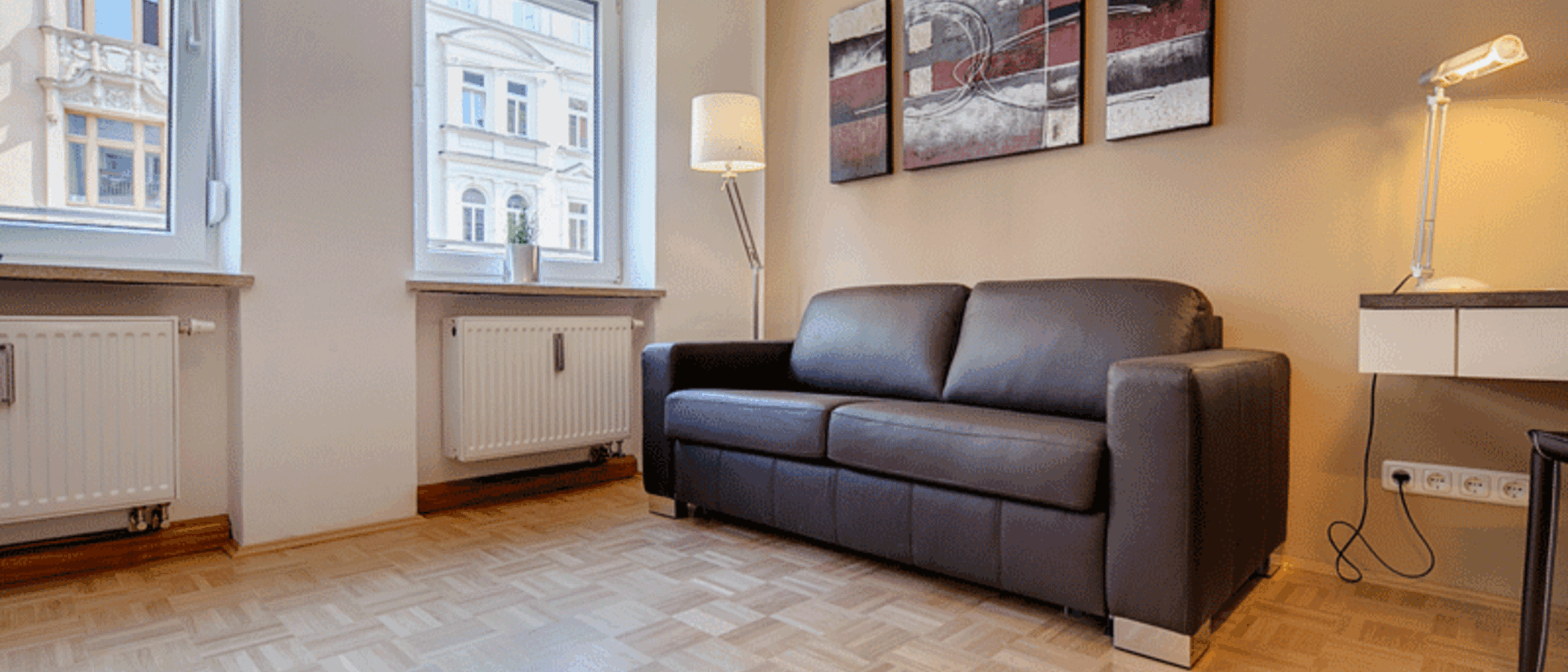apartamento München Maxvorstadt - Westen 05 salón 7187