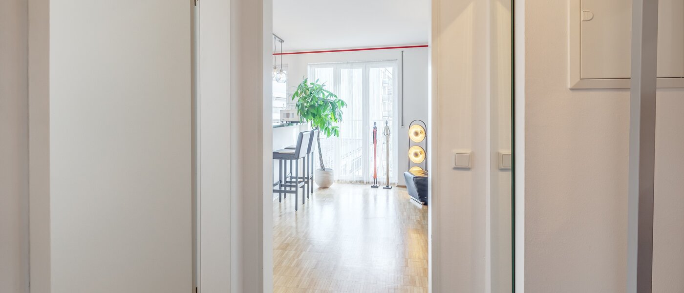 ático con terraza München Schwabing-West 03 pasillo 7226