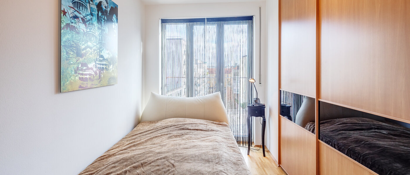 ático con terraza München Schwabing-West 01 dormitorio 7226