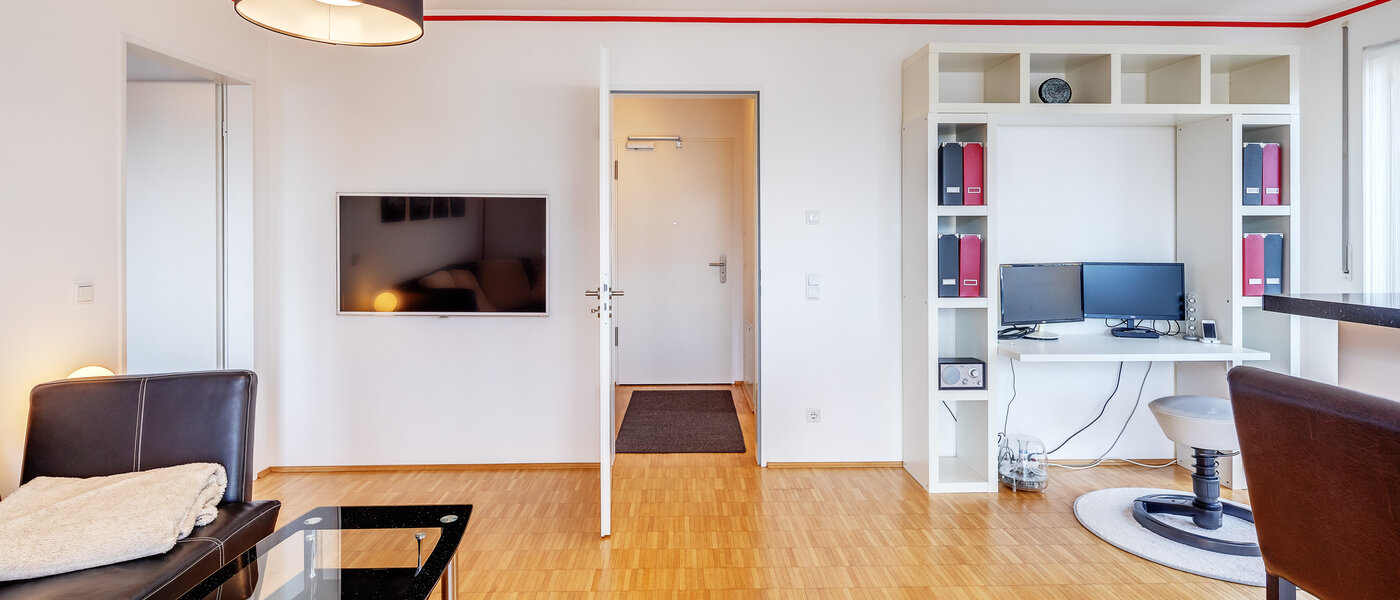 ático con terraza München Schwabing-West 03 zona de día  7226