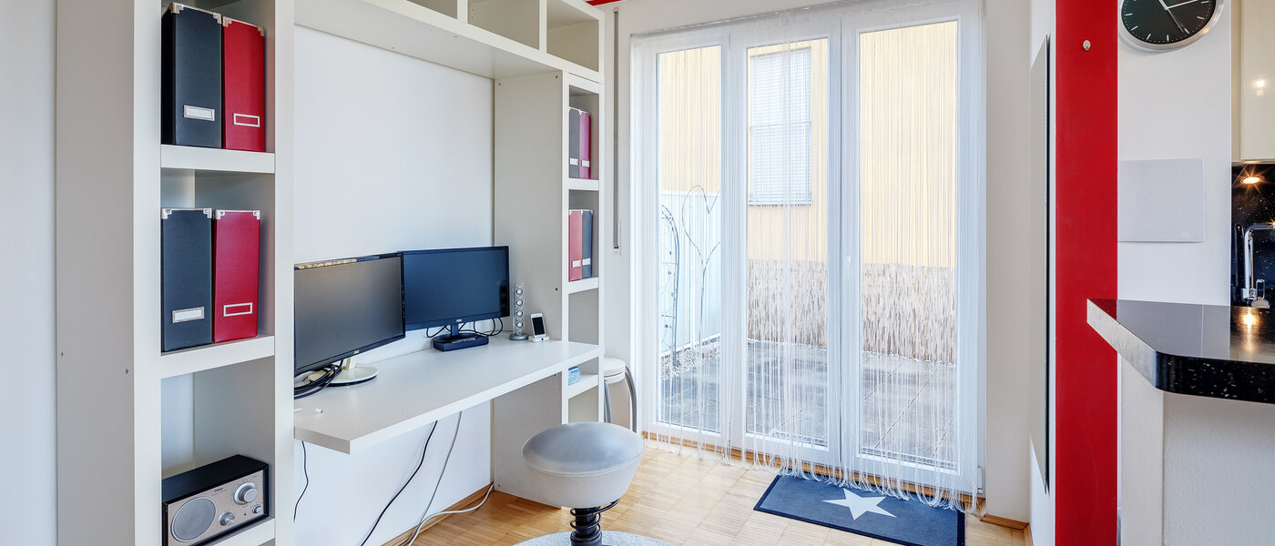 ático con terraza München Schwabing-West 01 lugar de trabajo 7226