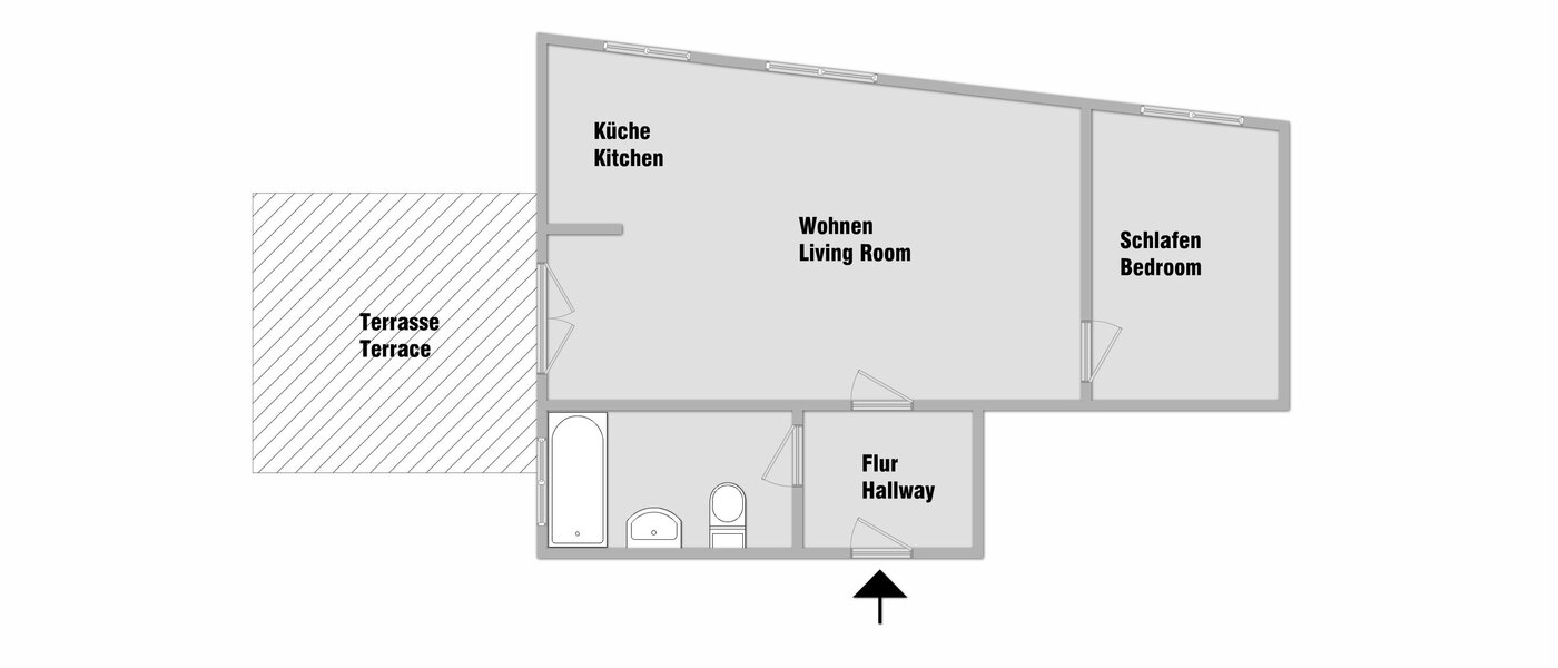 ático con terraza München Schwabing-West 01 plano 7226
