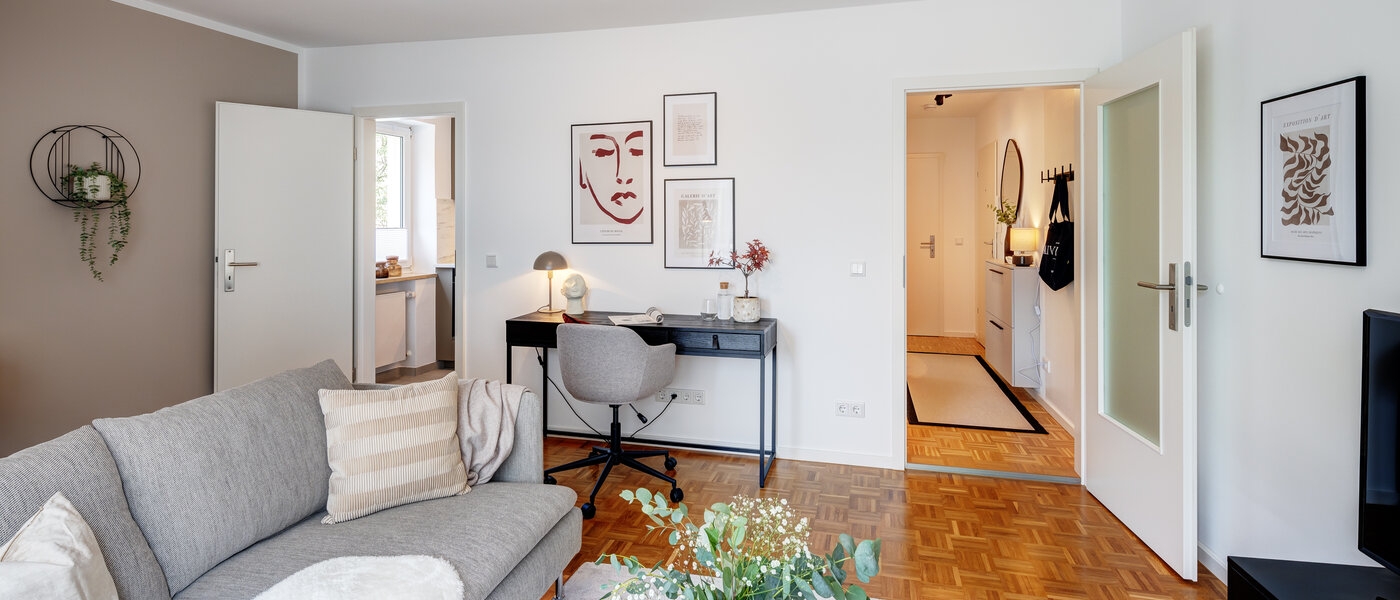 apartamento München Milbertshofen 05 zona de día  7233