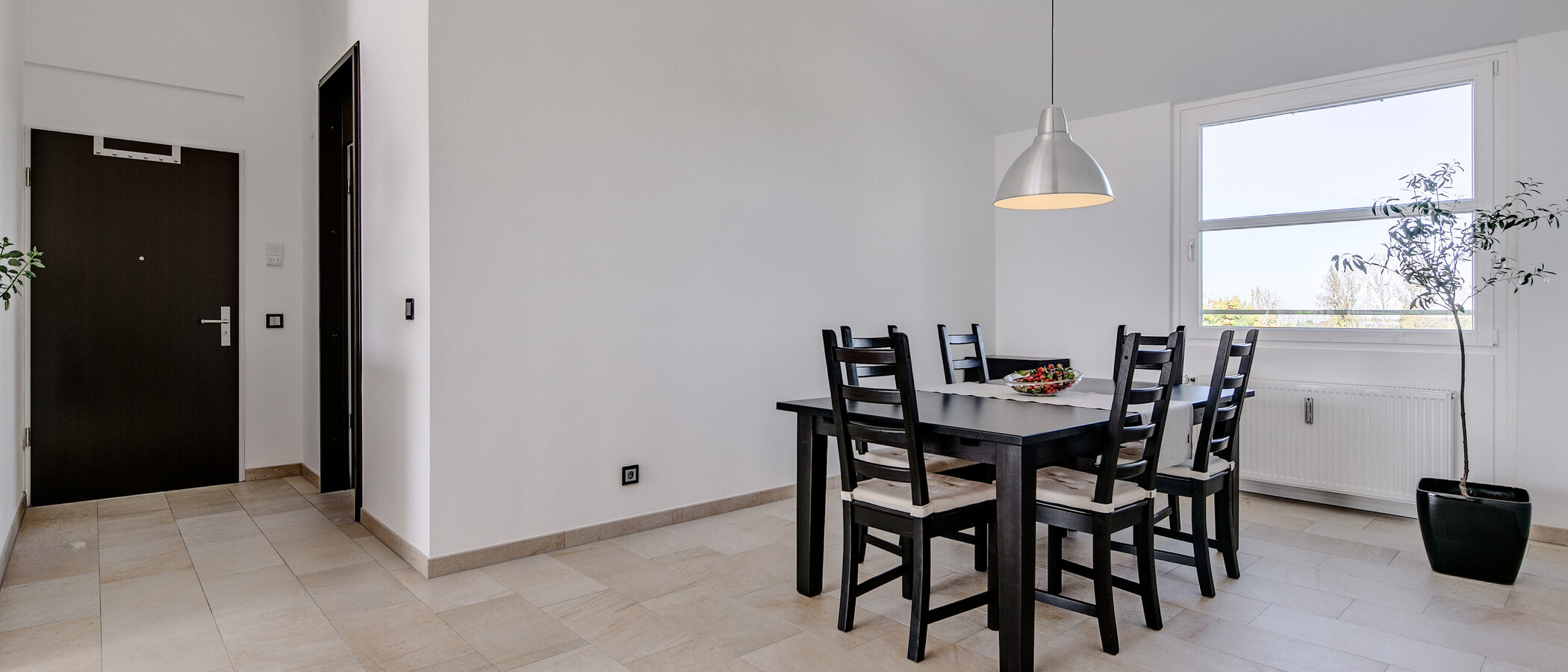 ático con terraza München Arabellapark 02 comedor 7279