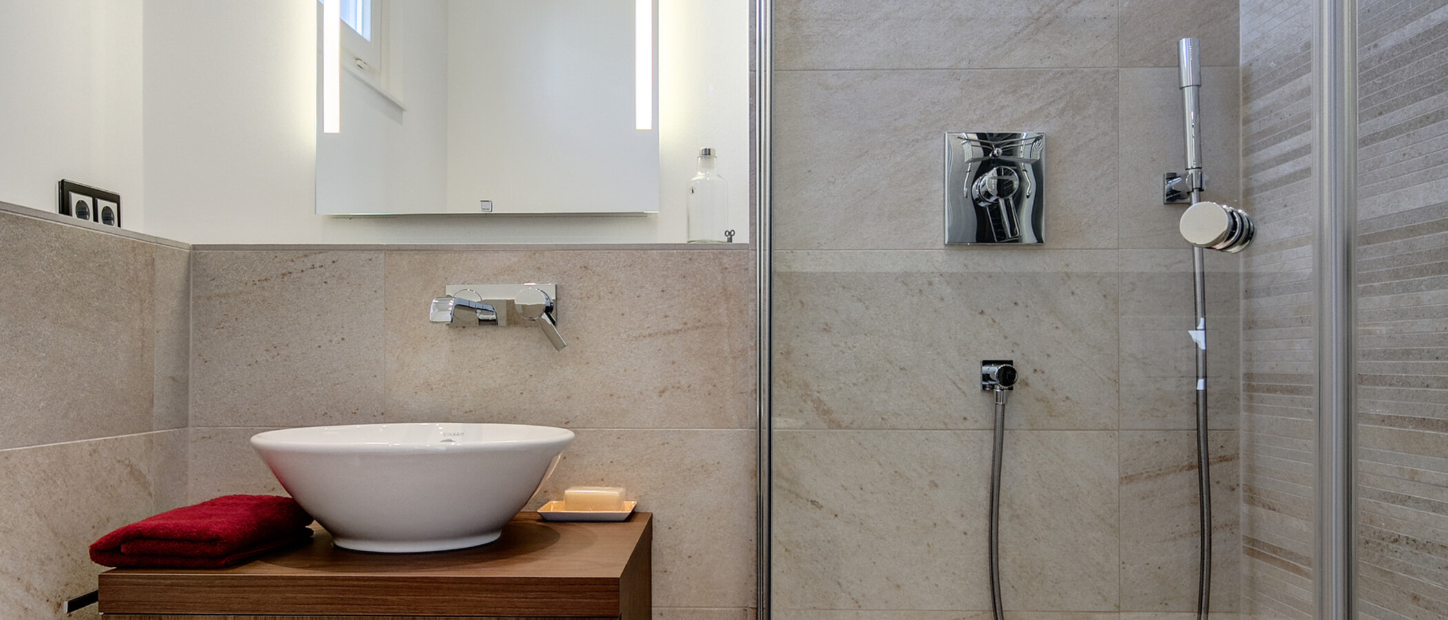 ático con terraza München Arabellapark 01 2. baño 7279