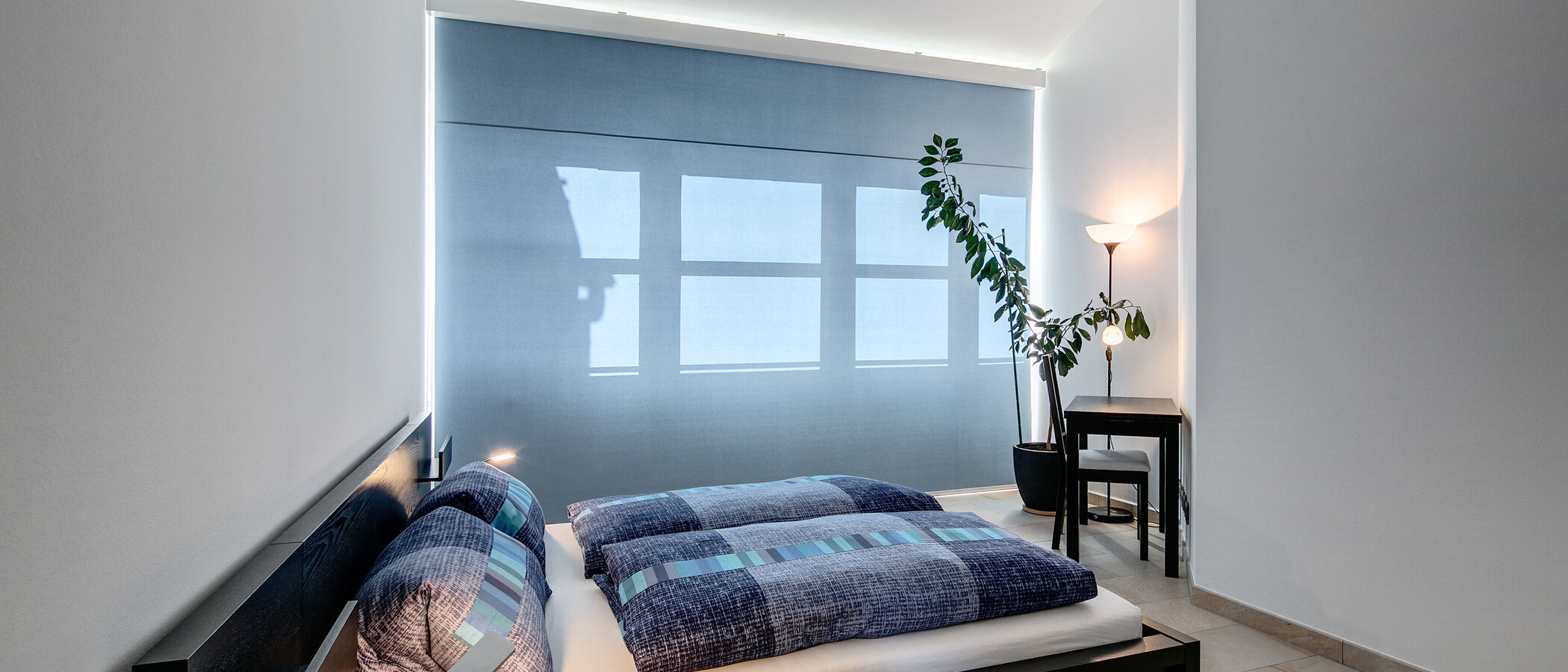 ático con terraza München Arabellapark 02 dormitorio 7279