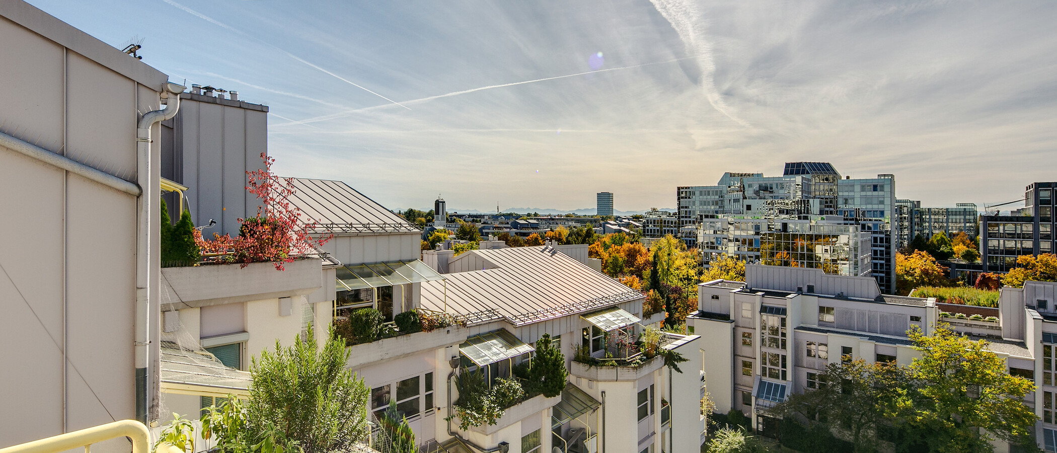 ático con terraza München Arabellapark 01 vista 7279