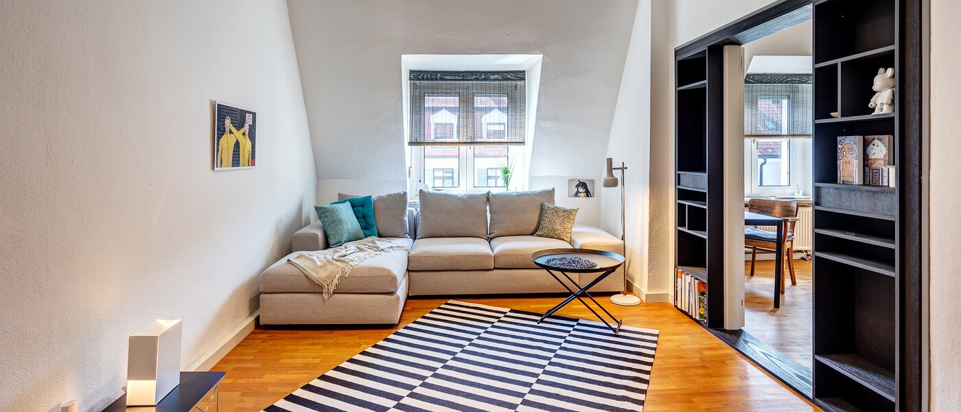 apartamento München Thalkirchen 01 sala de estar 7286