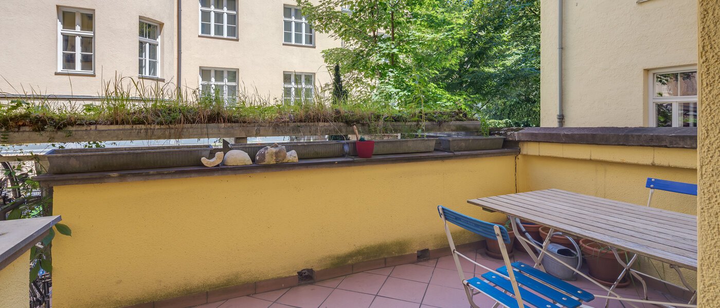 apartamento München Schwabing-West 01 terraza 7299