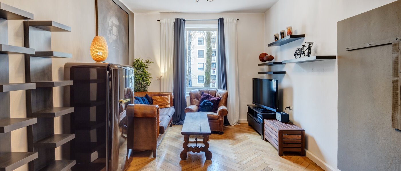 apartamento München Haidhausen 01 sala de estar 7311