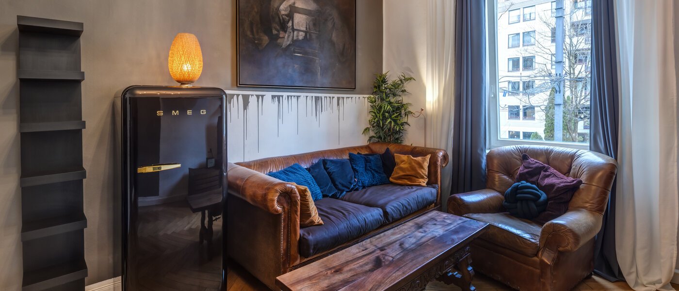 apartamento München Haidhausen 02 sala de estar 7311