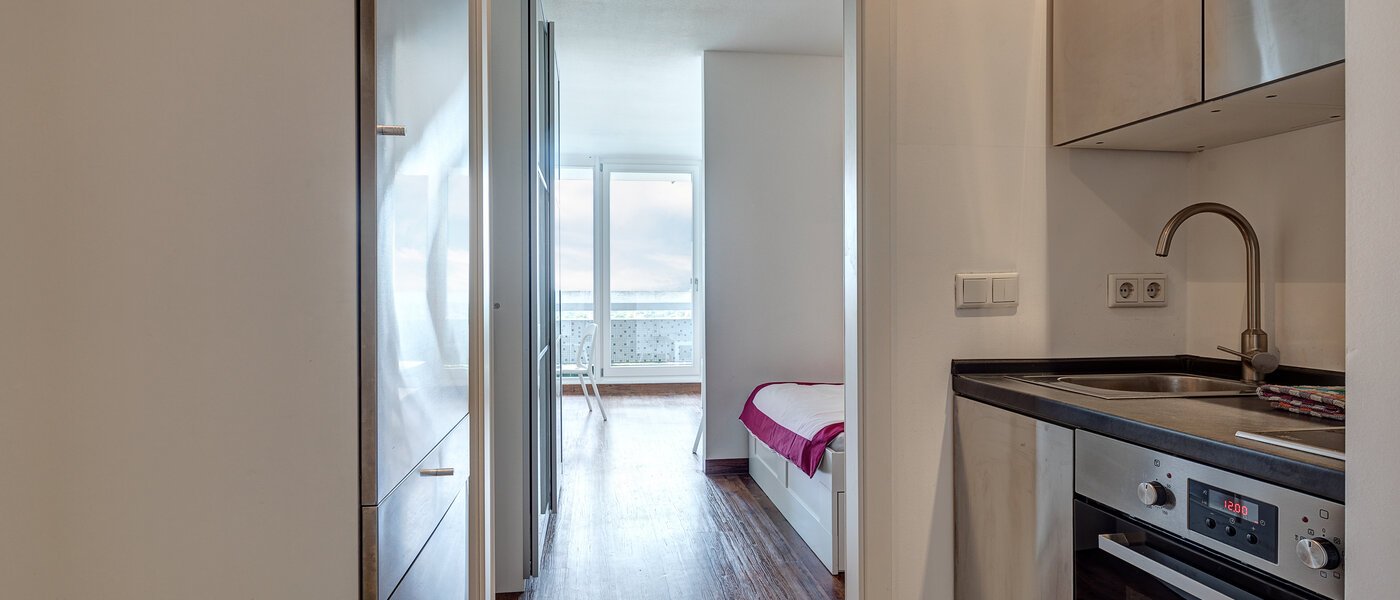 apartamento München Olympiazentrum 01 cocina 7356