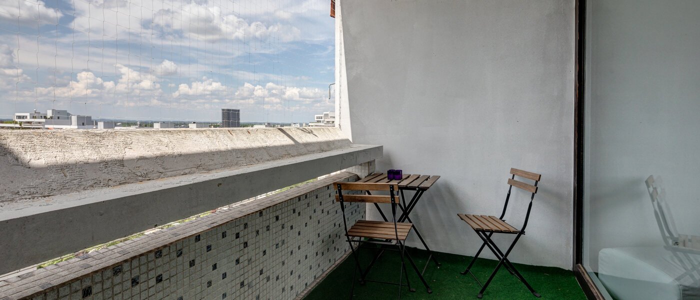 apartamento München Olympiazentrum 01 balcón 7356