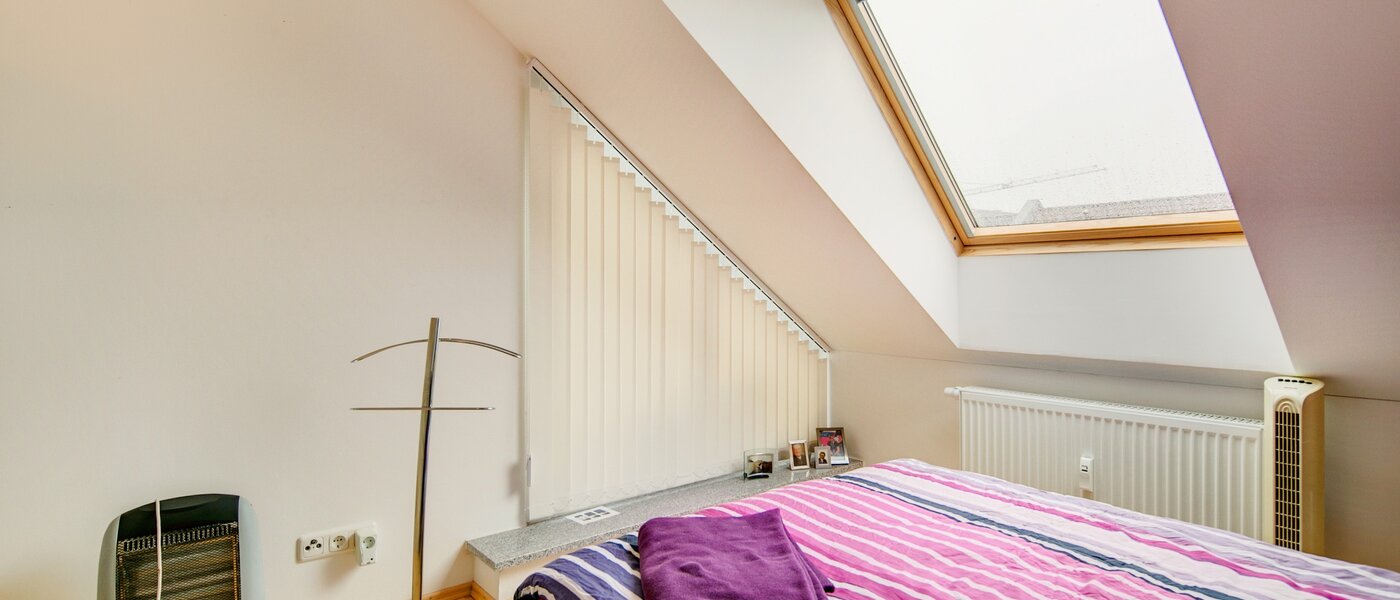 ático con terraza München Untermenzing 02 dormitorio 7372