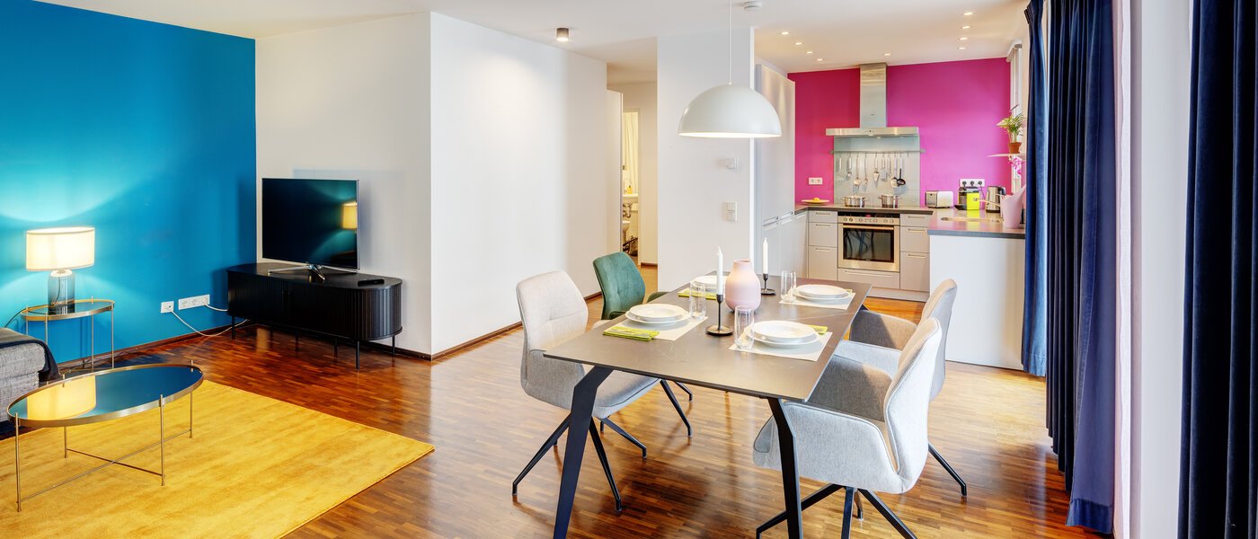 apartamento München Schwanthalerhöhe 03 sala de estar 7378