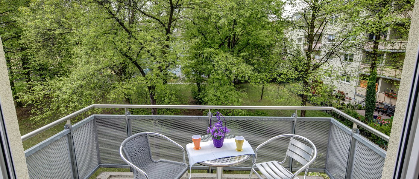 apartamento München Untermenzing 02 balcón 7394