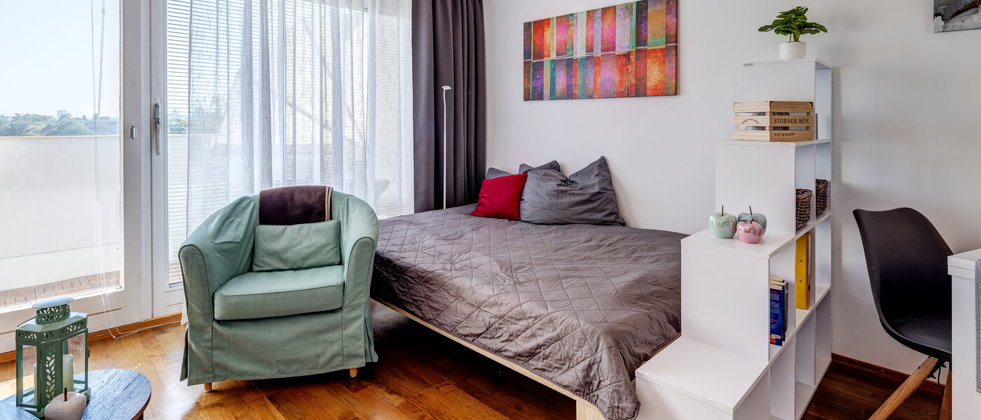 apartamento München Moosach 01 zona de dormir 7399