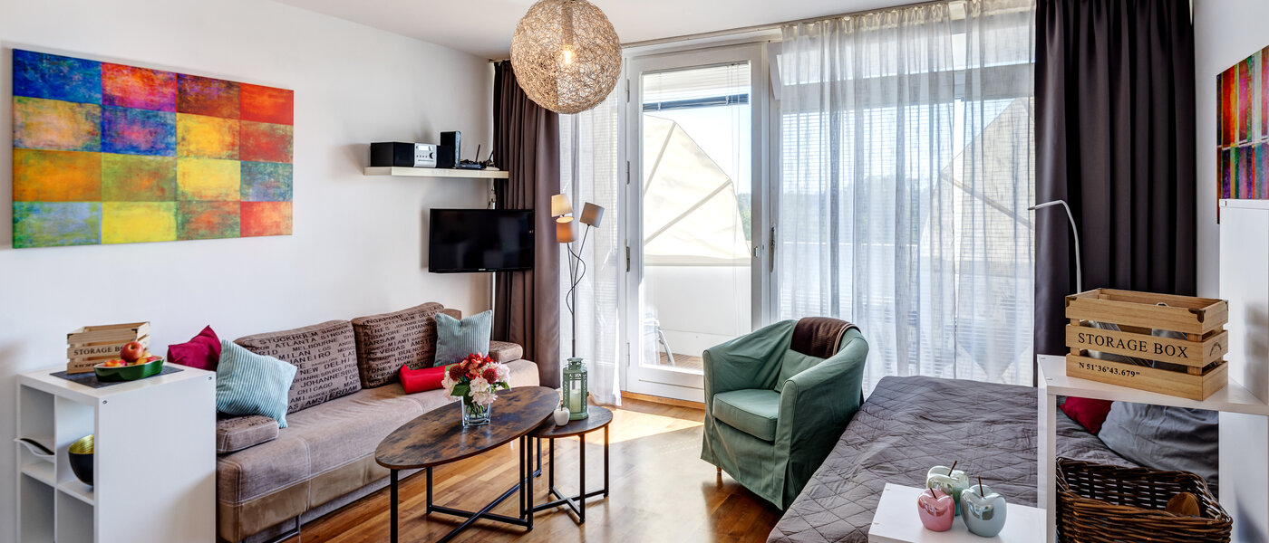 apartamento München Moosach 03 zona de día  7399