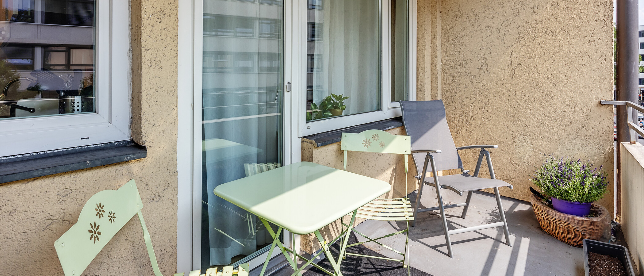 apartamento München Ludwigsvorstadt 01 balcón 7480