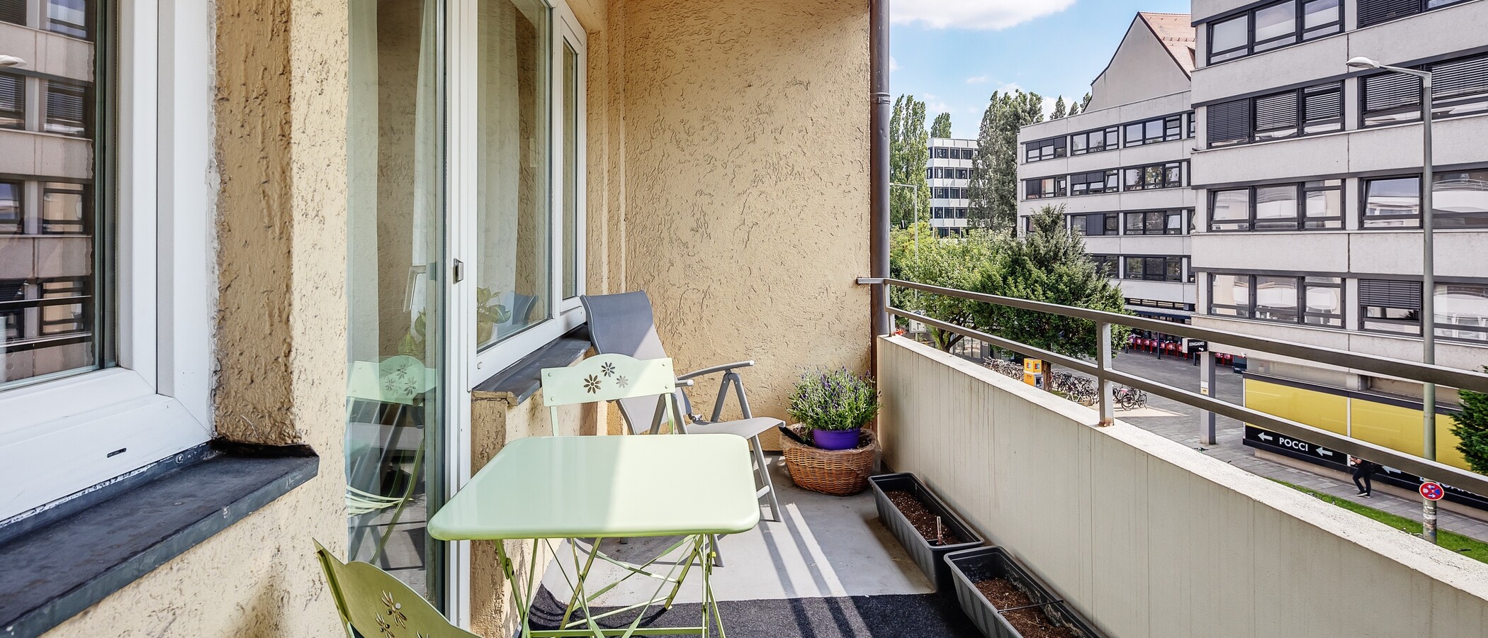 apartamento München Ludwigsvorstadt 02 balcón 7480