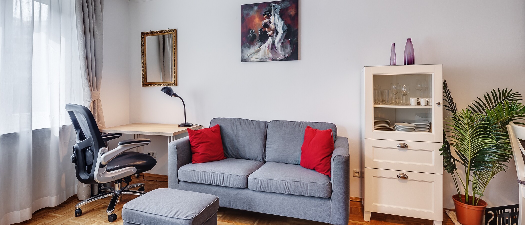 apartamento München Ludwigsvorstadt 01 zona de día  7480