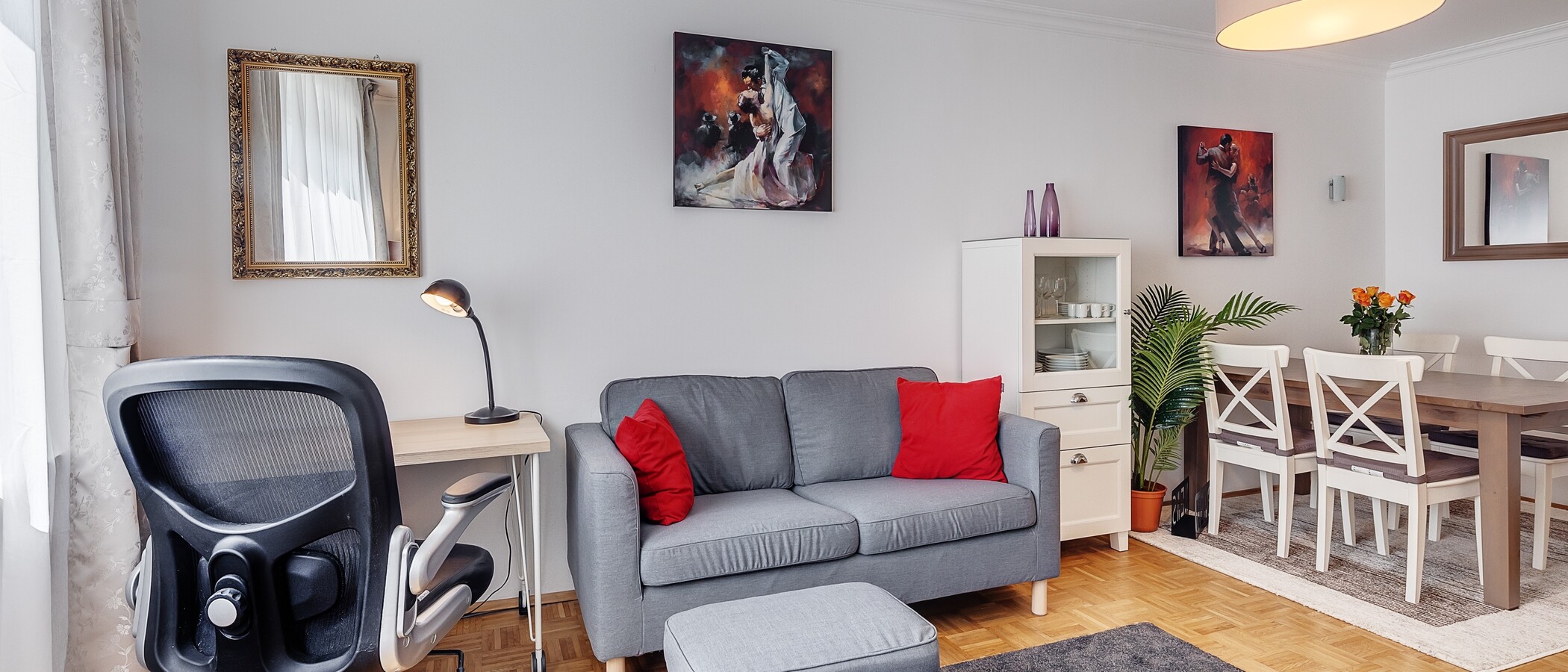 apartamento München Ludwigsvorstadt 02 zona de día  7480