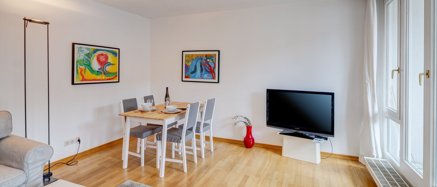 apartamento München Haidhausen 05 zona de día  7485