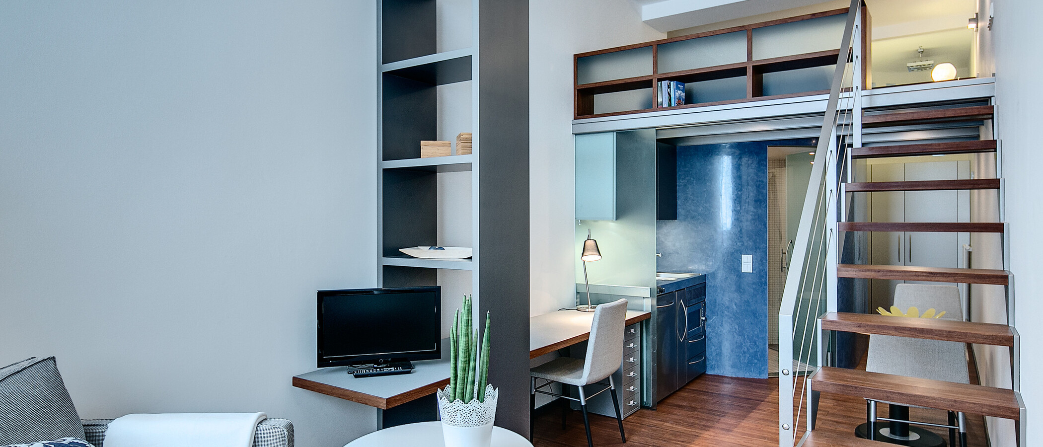 apartamento München Parkstadt Bogenhausen 02 salón 7491