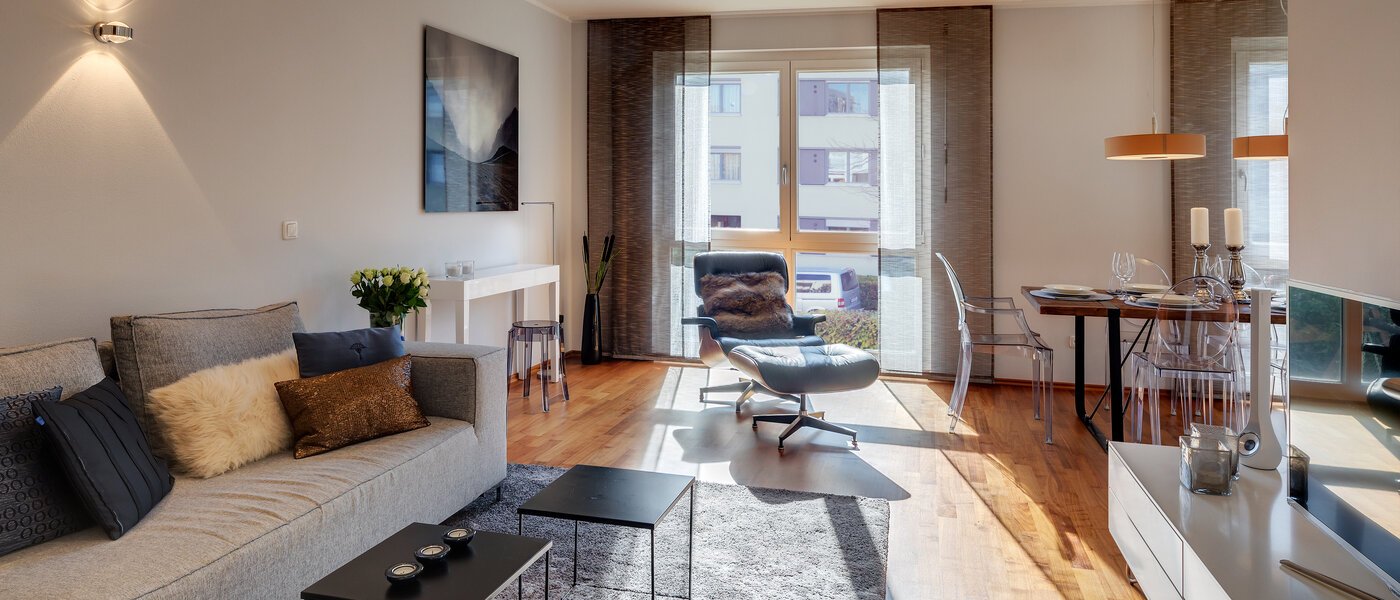 apartamento München Schwabing-West 02 zona de día  7518