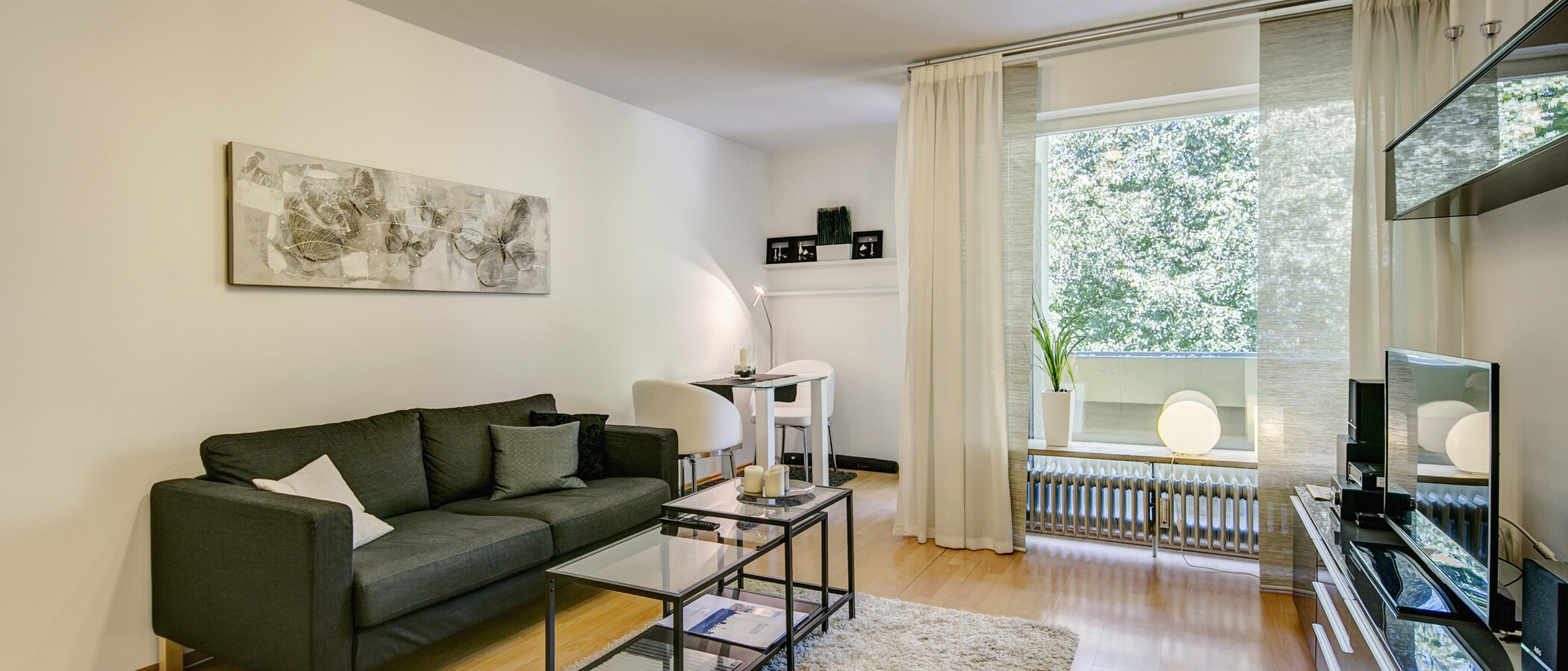 apartamento München Harlaching 01 salón 7584