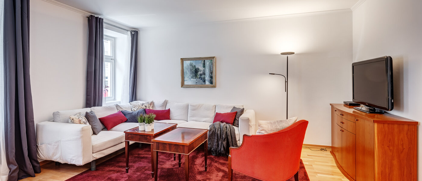 apartamento München Haidhausen 02 zona de día  7586