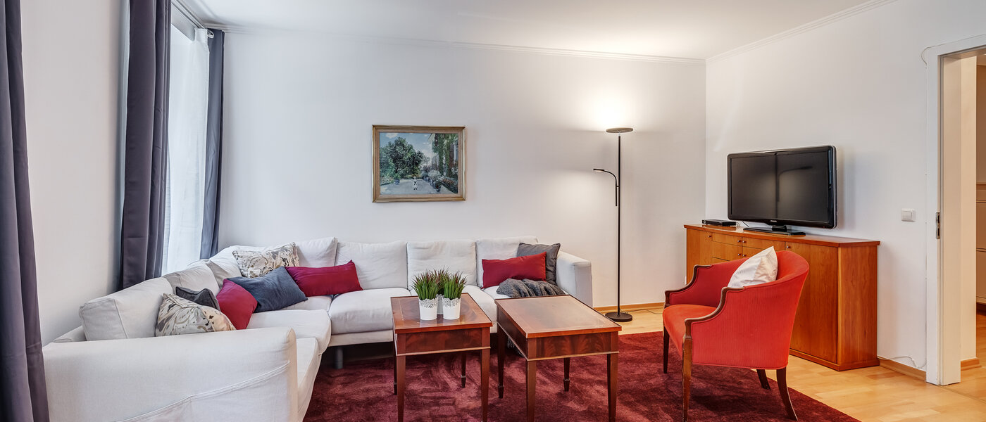 apartamento München Haidhausen 03 zona de día  7586