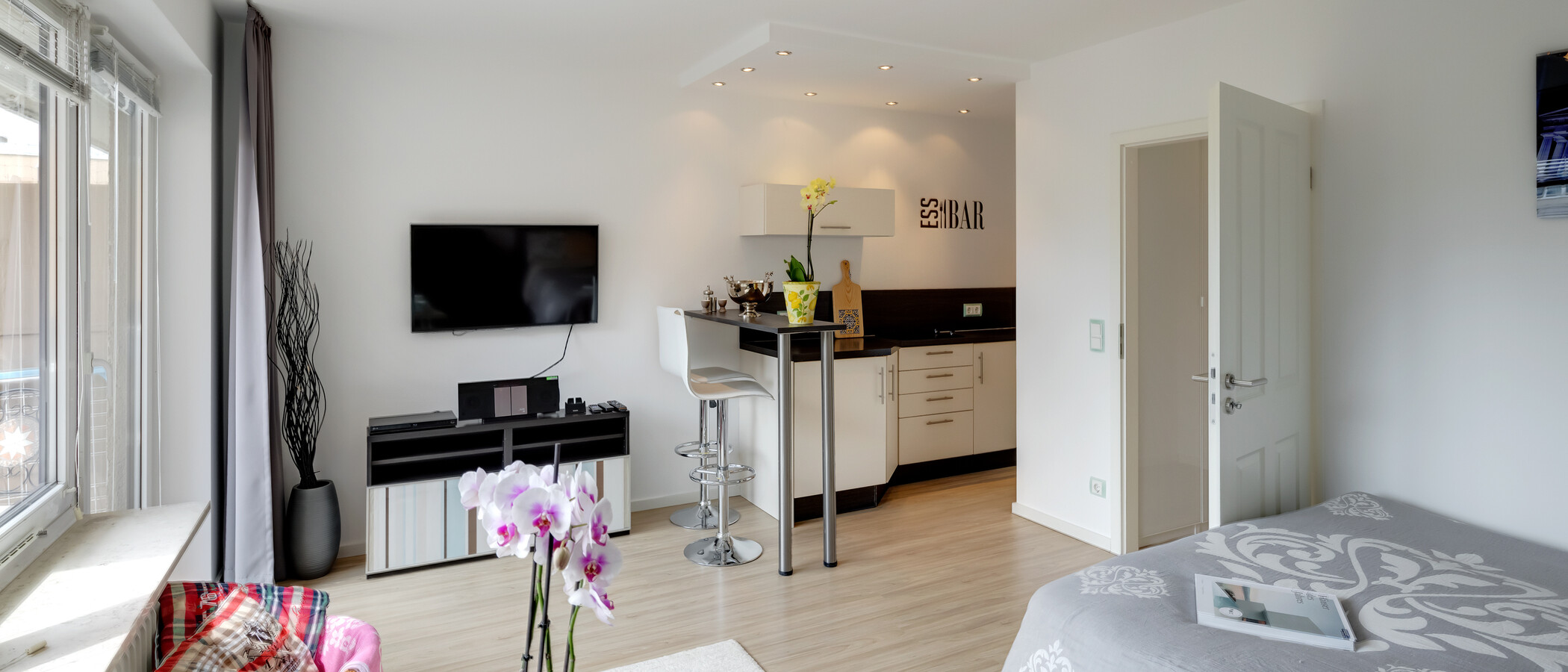 apartamento München Neuhausen 02 zona de día  7597