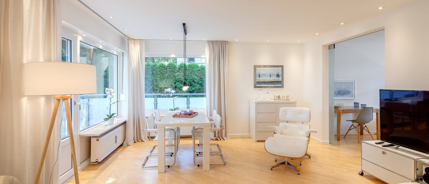 apartamento München Bogenhausen 02 zona de día  7629