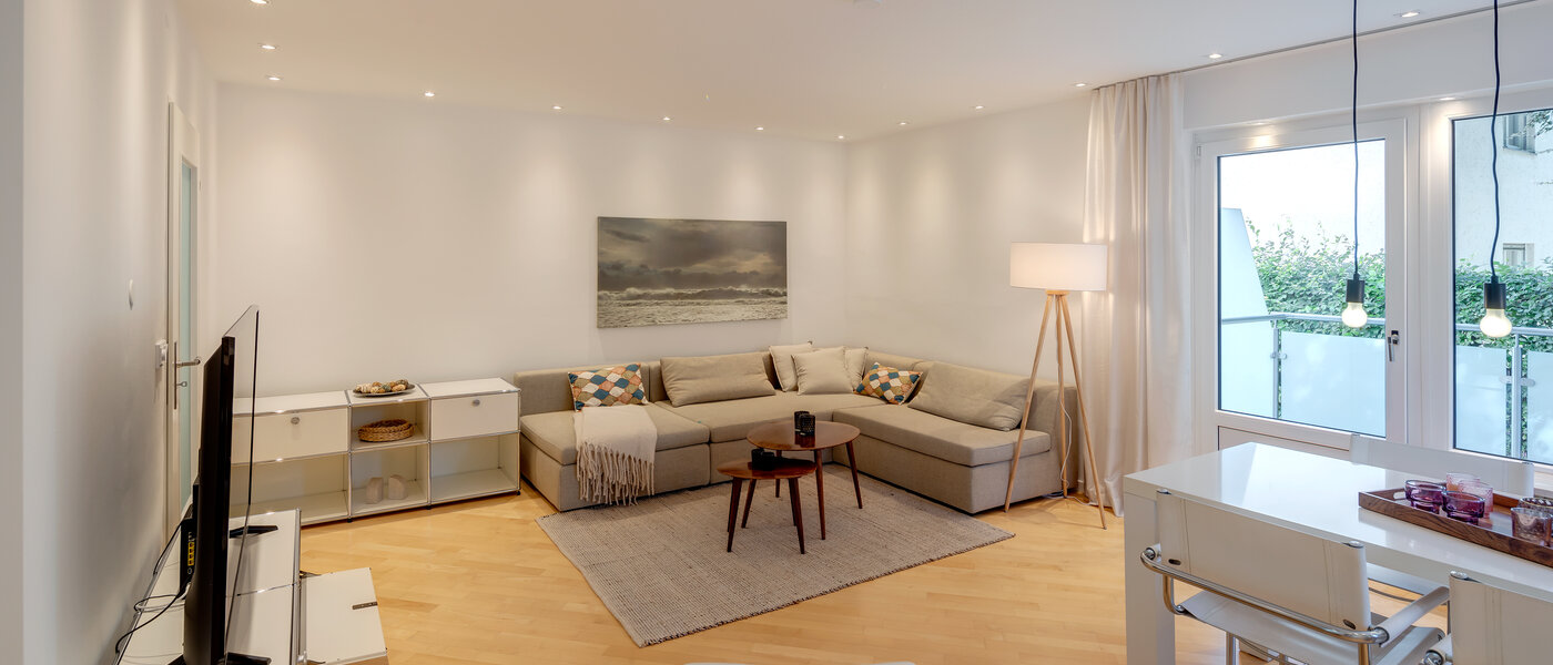 apartamento München Bogenhausen 03 zona de día  7629