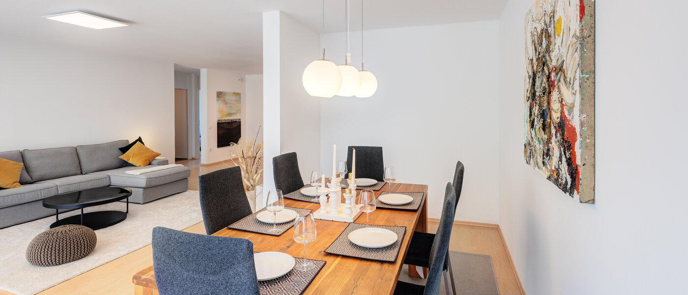 apartamento München Schwabing-Nord (zw. Leopoldstraße & Englischen Garten) 01 zona comedor 7670