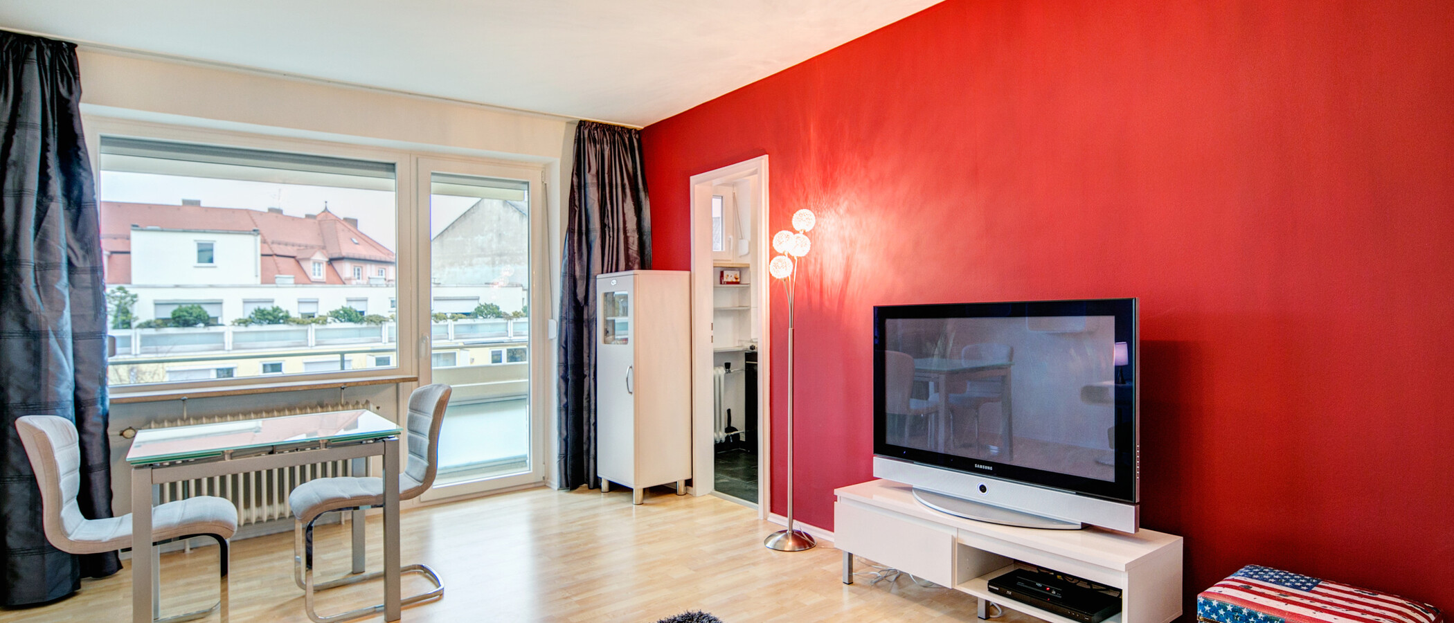 apartamento München Neuhausen 02 salón 7677