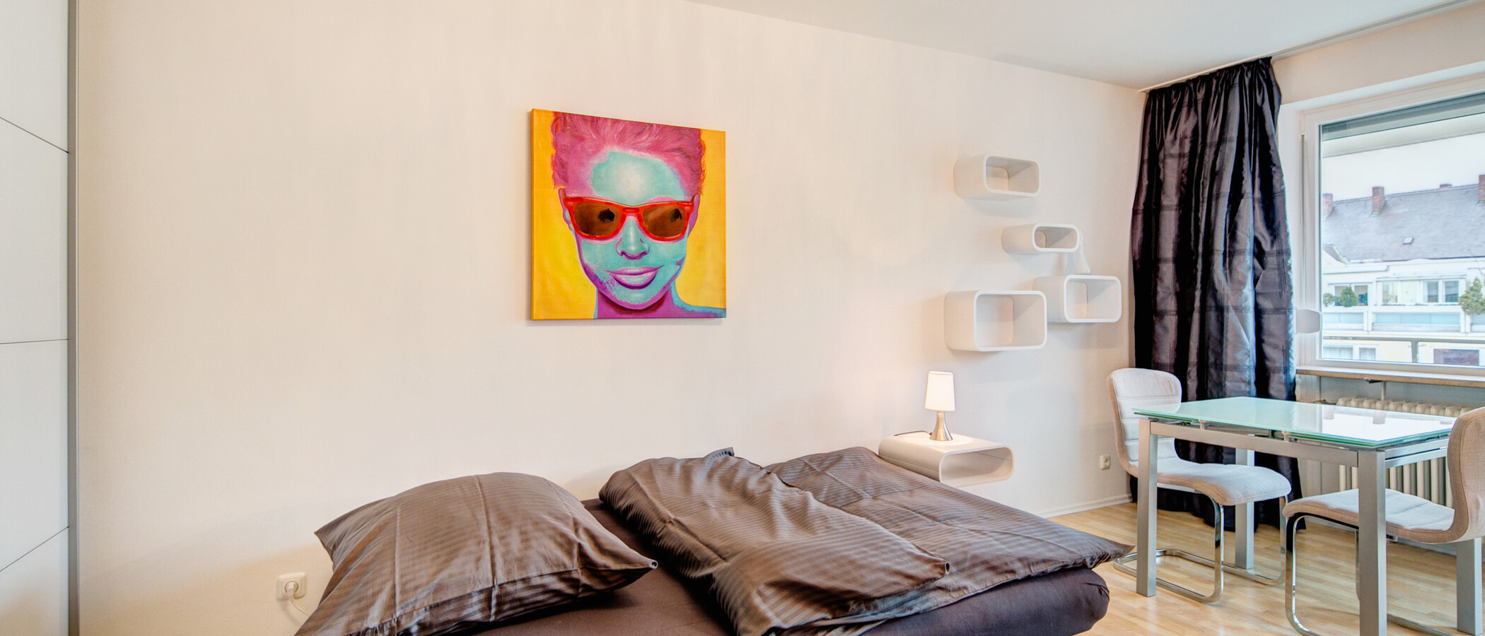 apartamento München Neuhausen 02 dormitorio 7677
