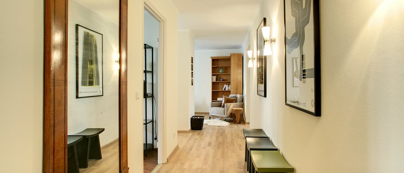 apartamento München Lehel 01 pasillo 7684