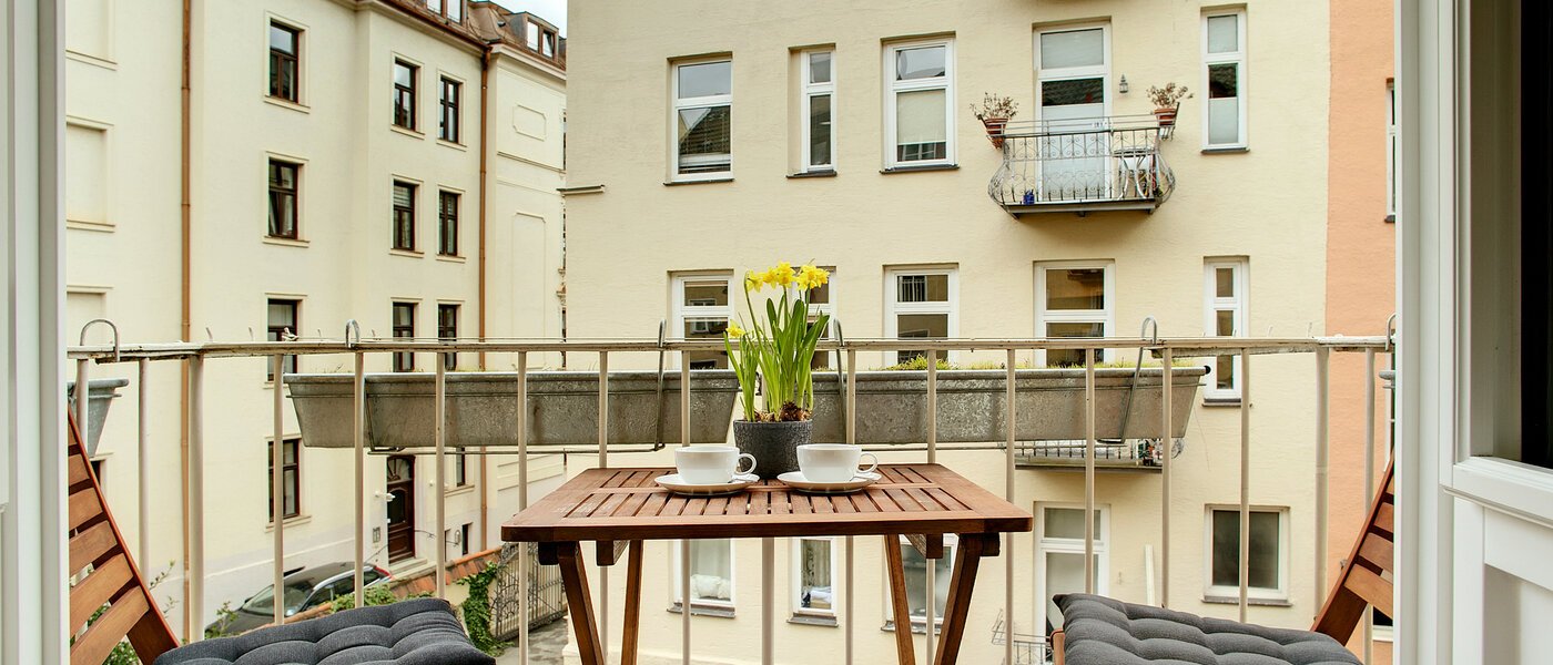 apartamento München Lehel 01 balcón 7684