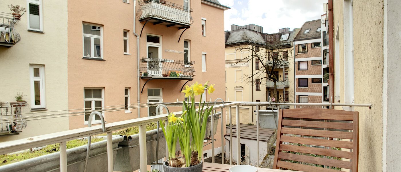 apartamento München Lehel 03 balcón 7684