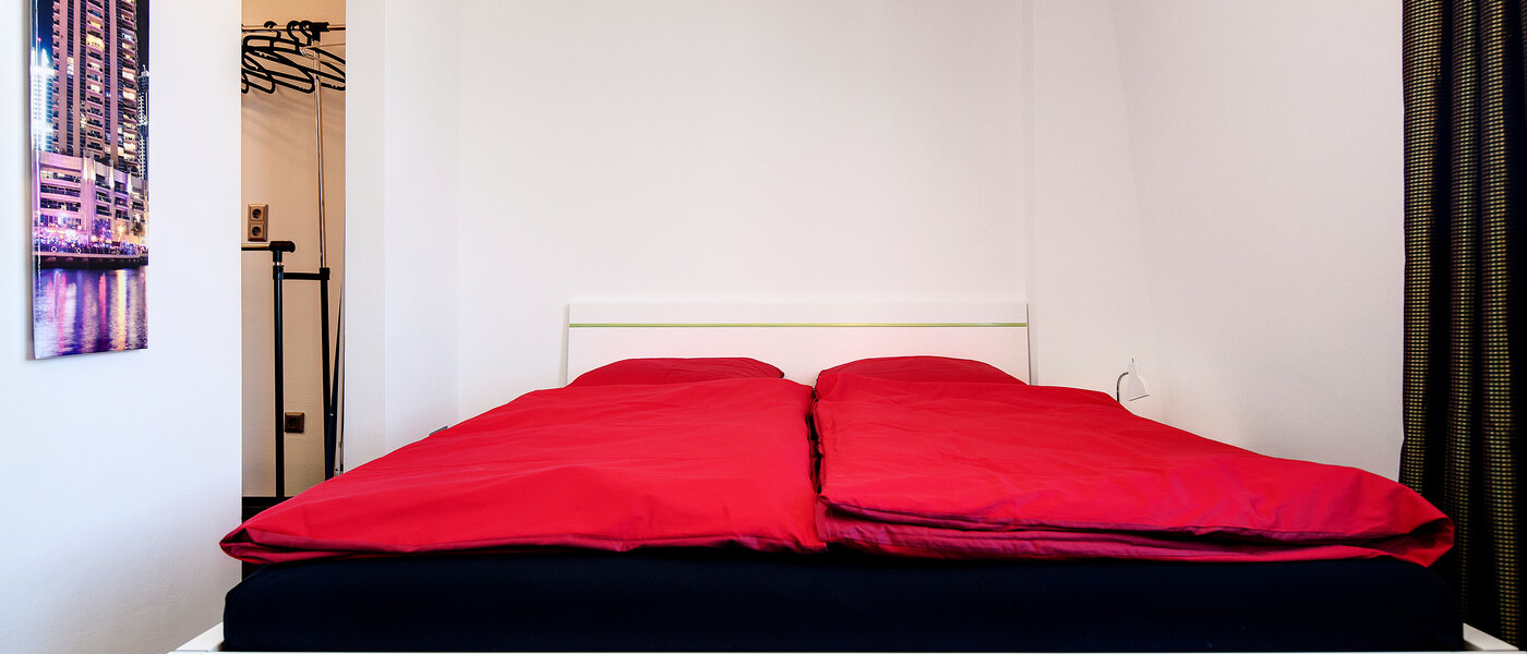 ático con terraza München Schwabing-West (rund um den Hohenzollernplatz) 02 dormitorio 7704